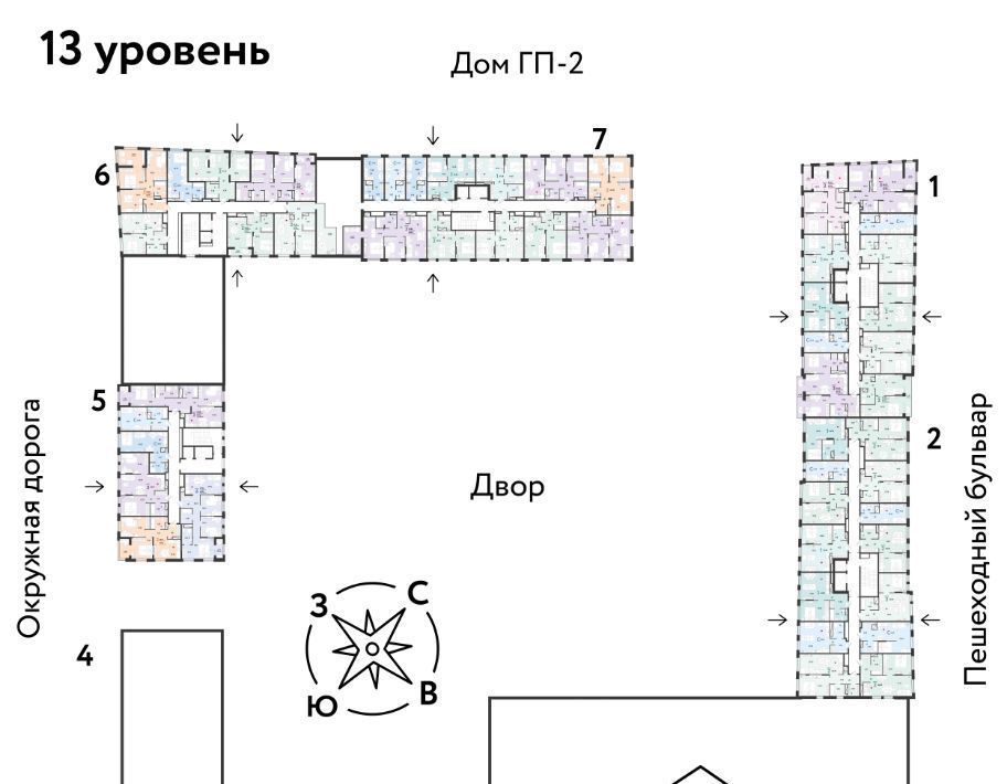 квартира г Тюмень р-н Калининский ул Интернациональная 199к/9 фото 4