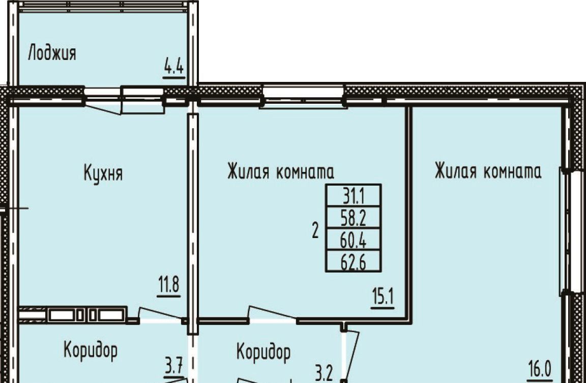 квартира р-н Зеленодольский г Зеленодольск Мирный фото 1