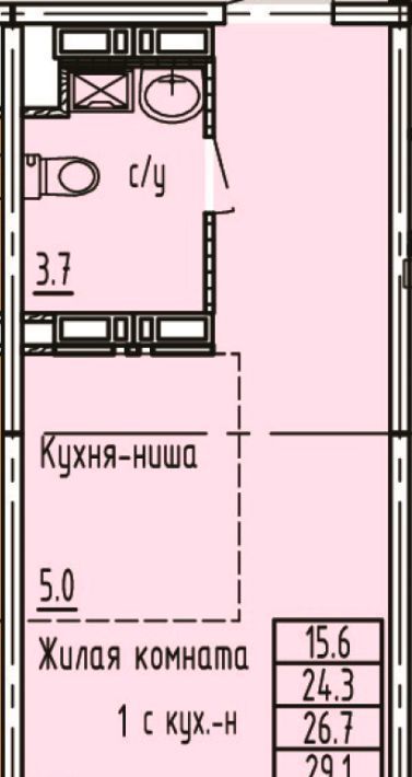 квартира р-н Зеленодольский г Зеленодольск Мирный фото 1