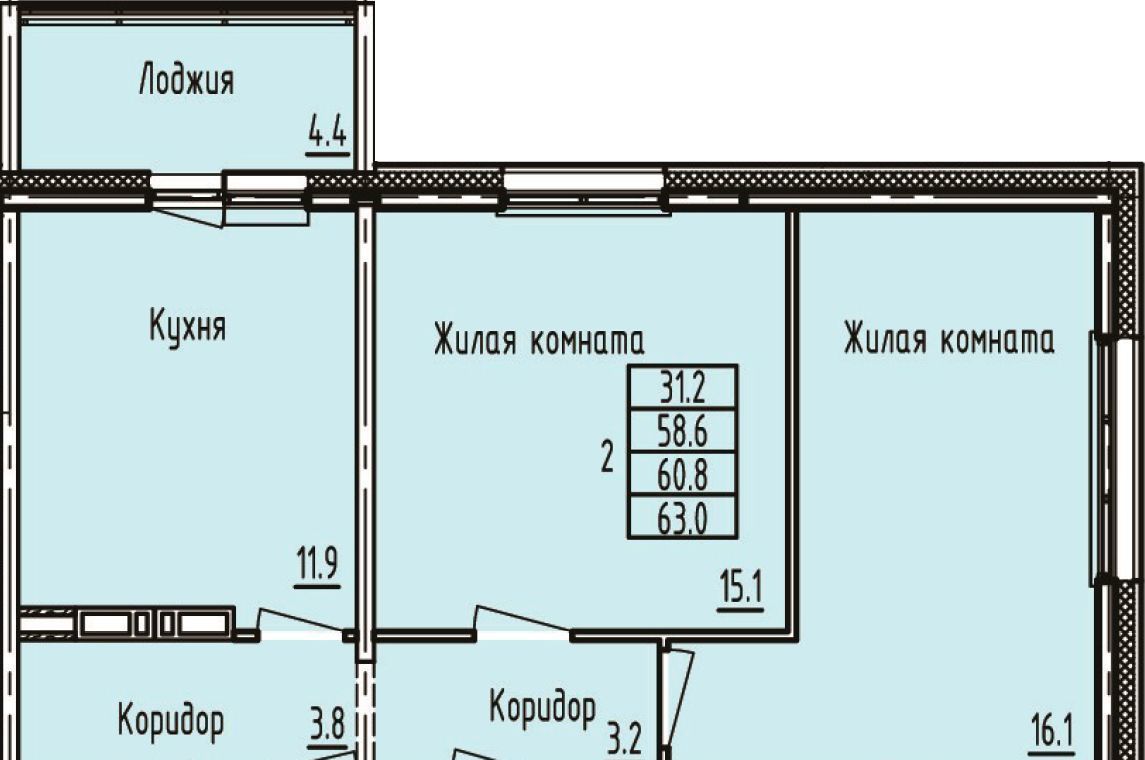 квартира р-н Зеленодольский г Зеленодольск Мирный фото 1