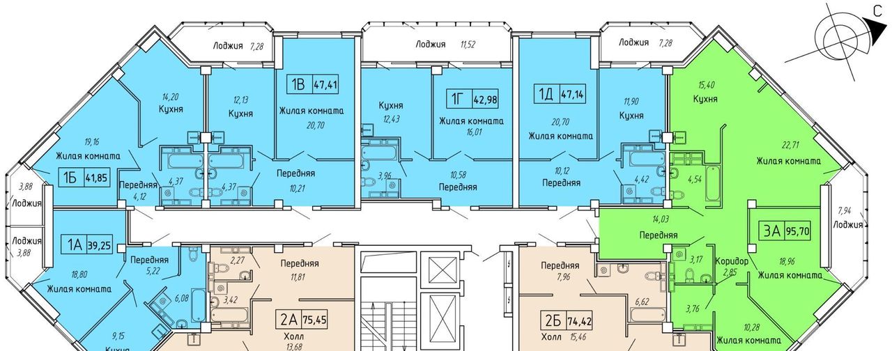 квартира г Владивосток р-н Советский ул Мусоргского 2в фото 1