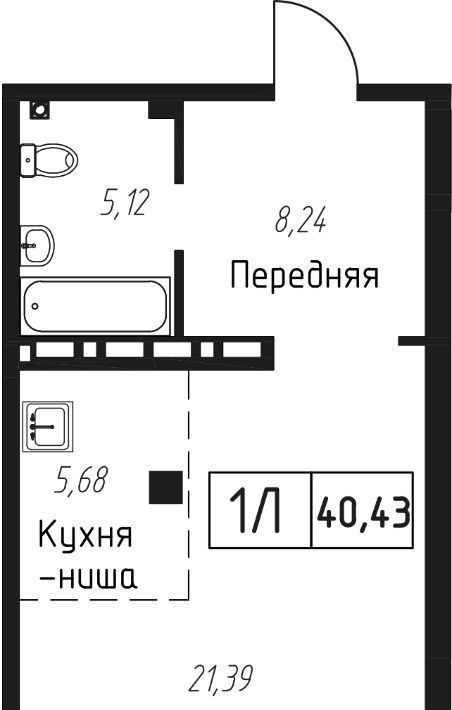 квартира г Владивосток р-н Советский Чайка ЖК «Чайка» фото 1