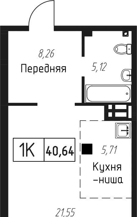 квартира г Владивосток р-н Советский Чайка ЖК «Чайка» фото 1