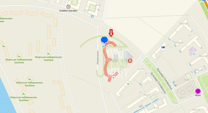 торговое помещение г Санкт-Петербург метро Приморская р-н Василеостровский б-р Вилькицкий 7 фото 11
