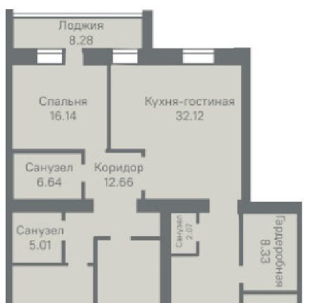 квартира г Тюмень р-н Центральный ул Тимофея Кармацкого 11к/1 фото 1