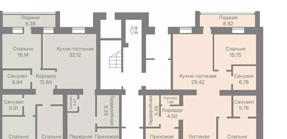 квартира г Тюмень р-н Центральный ул Тимофея Кармацкого 11к/1 фото 4