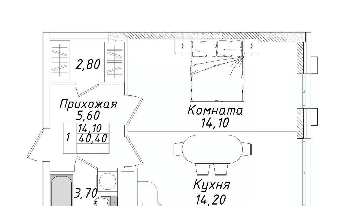 квартира г Ставрополь р-н Промышленный № 35 мкр, Лон Дом жилой комплекс фото 1