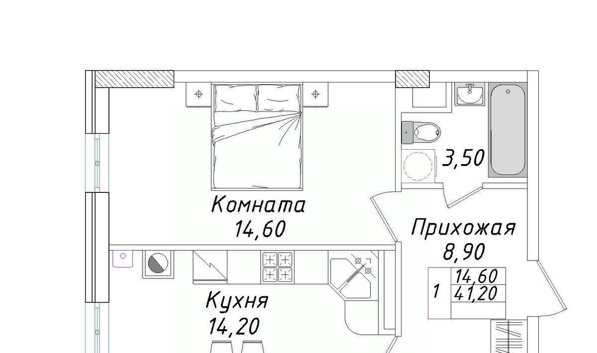 квартира г Ставрополь р-н Промышленный № 35 мкр, Лон Дом жилой комплекс фото 1