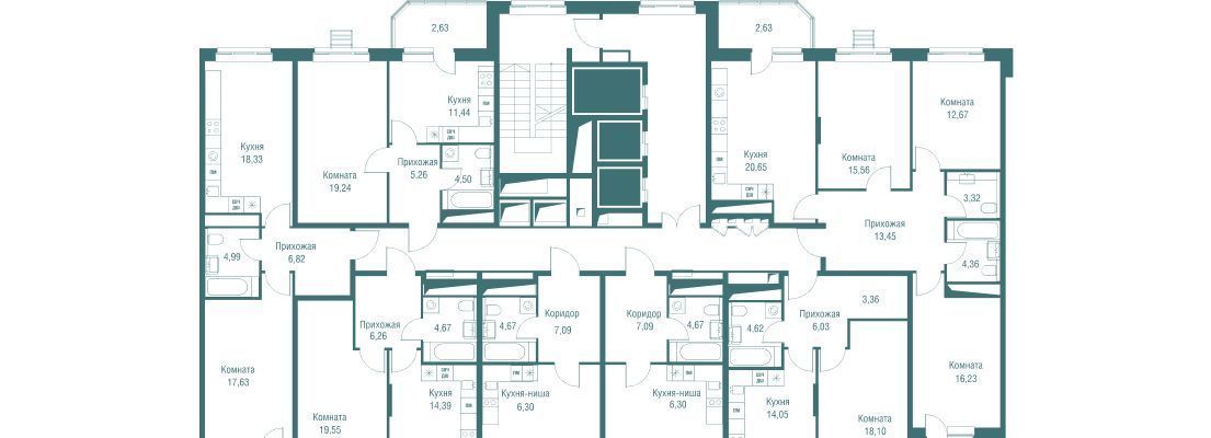 квартира г Одинцово ЖК «Одинбург» Одинцово фото 4