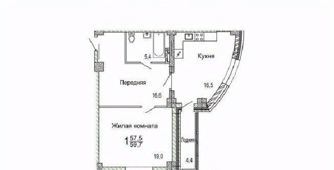 квартира г Владивосток п Трудовое ул Мандельштама 7к/1 фото 1