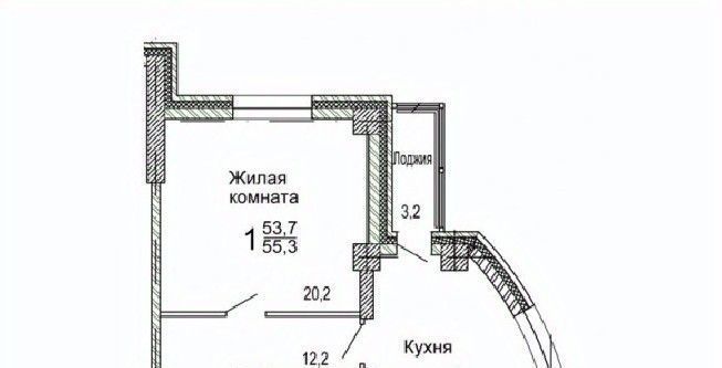 квартира г Владивосток п Трудовое ул Мандельштама 7к/1 фото 1