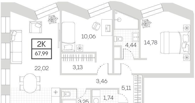 квартира г Москва метро Тульская ул Автозаводская 24к/1 фото 1