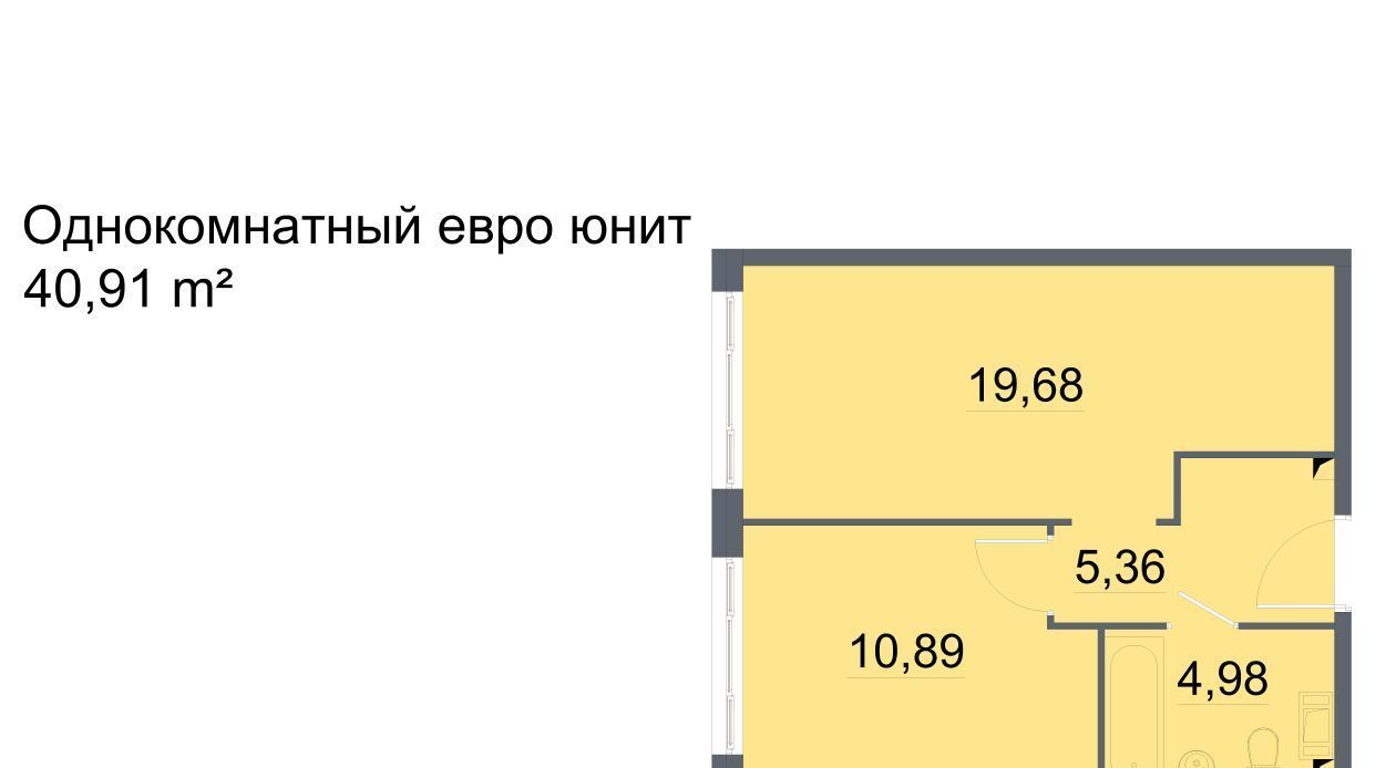 квартира г Санкт-Петербург метро Улица Дыбенко пр-кт Большевиков 3 фото 1