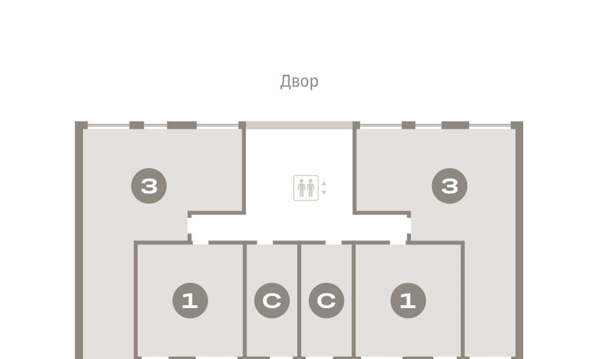 квартира г Тюмень р-н Центральный ЖК «Зарека» фото 17