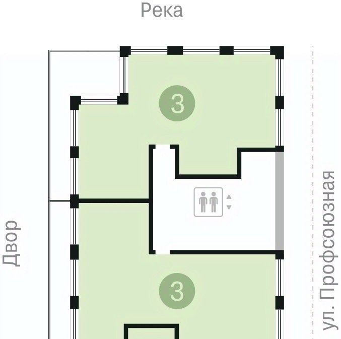 квартира г Тюмень р-н Центральный ул Причальная 11 фото 2