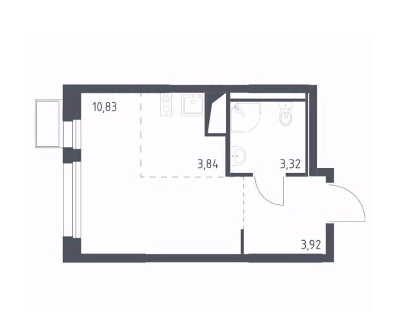 квартира г Видное ЖК Горки Парк к 4. 2, Зябликово фото 1