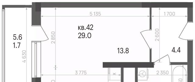 р-н Кировский дом 1 фото