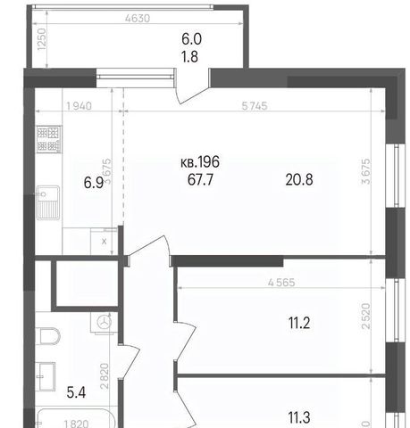 р-н Кировский дом 1 фото