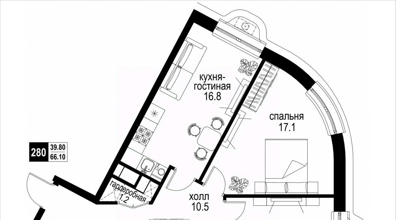 квартира г Москва метро Электрозаводская наб Семеновская 3 фото 1