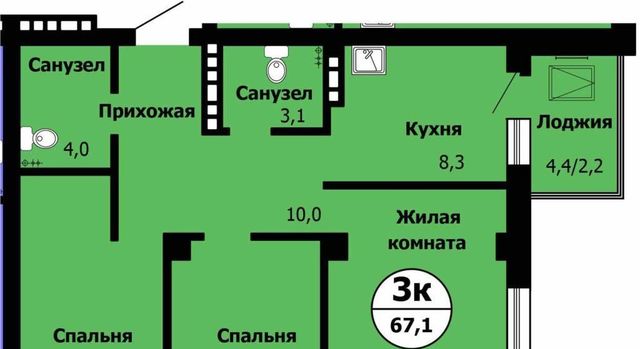 р-н Октябрьский ул Лесопарковая 43к/1 фото