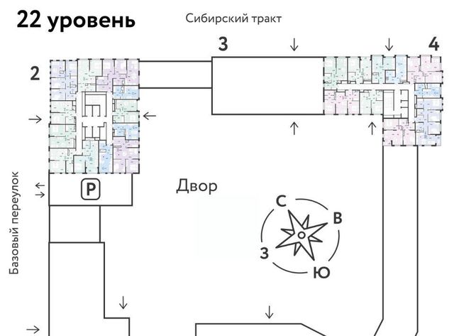 Ботаническая микрорайон Сибирский ЖК «Сибирский сад» сад фото