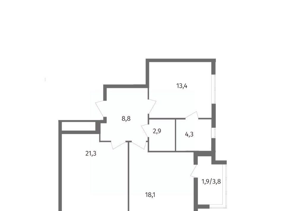 квартира г Калининград р-н Центральный ул Маршала Борзова 109 фото 1