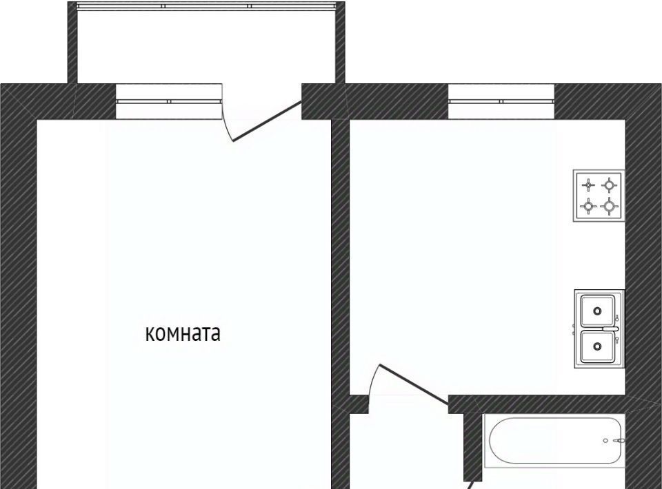 квартира г Хабаровск р-н Индустриальный ул Краснореченская 171 фото 30