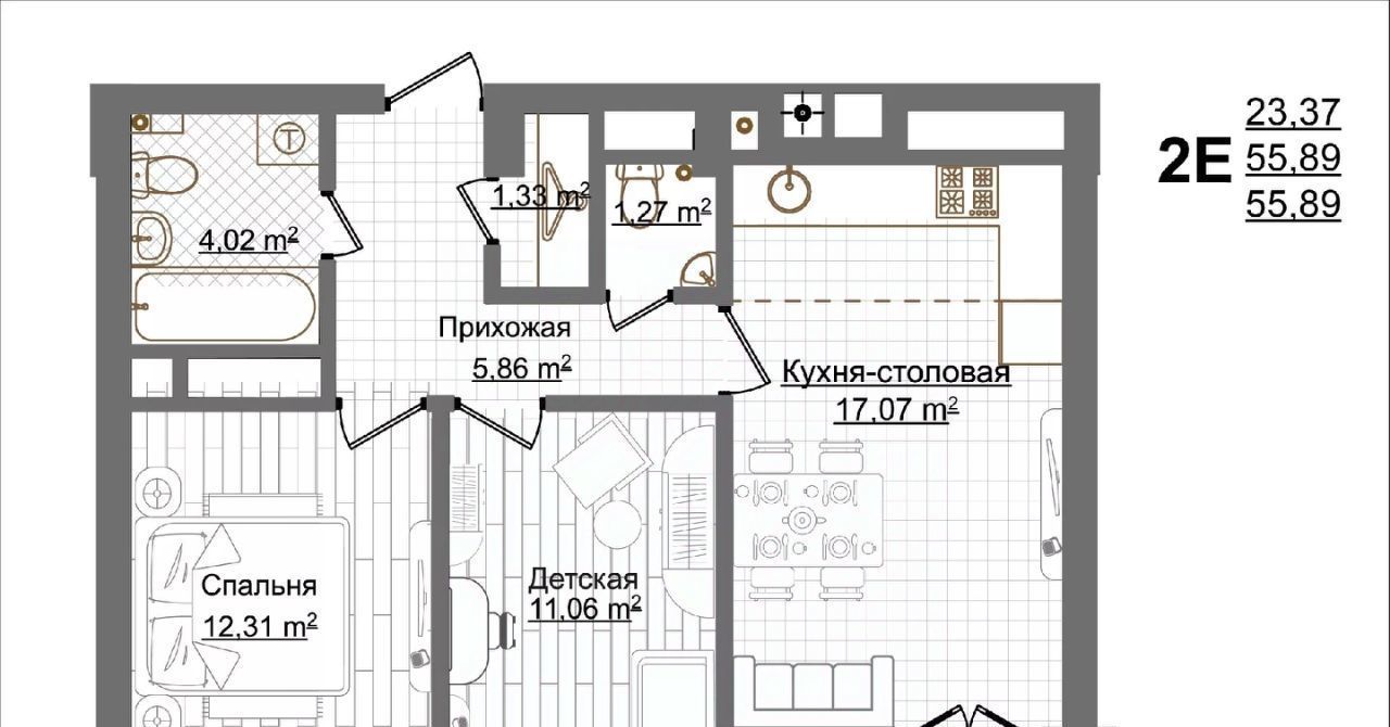 квартира г Нижний Новгород Чкаловская ул Менделеева 22/7 фото 1