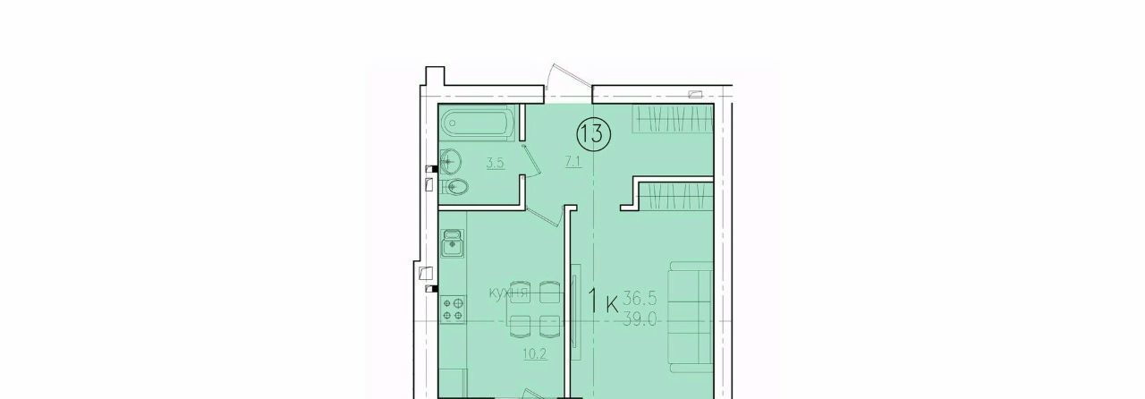 квартира г Энгельс р-н мкр Энгельс-9 фото 1
