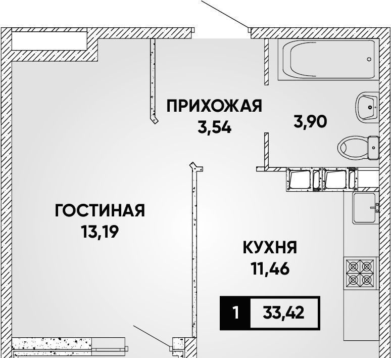 квартира г Краснодар р-н Прикубанский ул Наставников фото 1