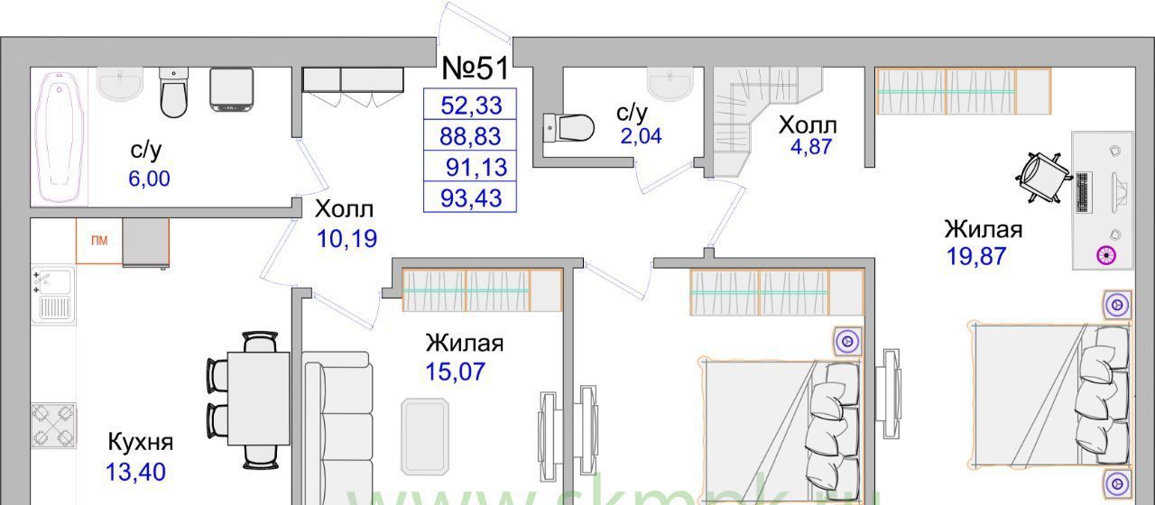 квартира р-н Светлогорский г Светлогорск пр-кт Калининградский 70е фото 1