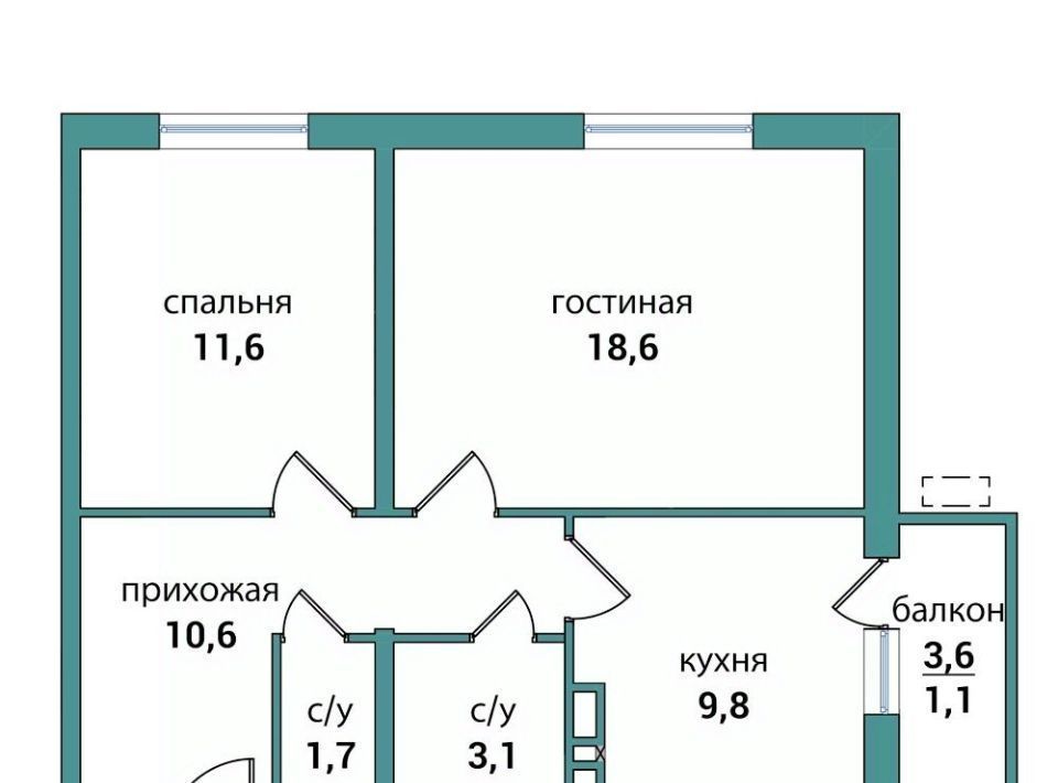 квартира г Самара Гагаринская проезд 4-й 67б фото 1