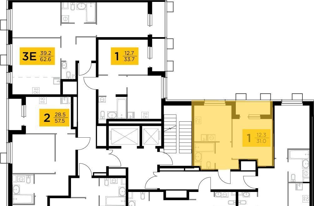 квартира г Пушкино ЖК Новое Пушкино к 27, Медведково фото 2