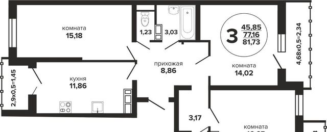 р-н Прикубанский Музыкальный ул им. Дунаевского И.И. фото