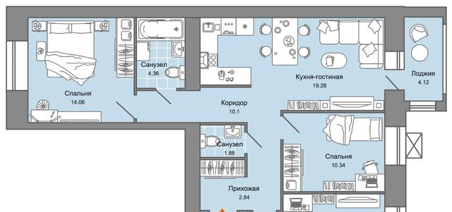 р-н Ленинский ул Дмитрия Козулева 9 фото