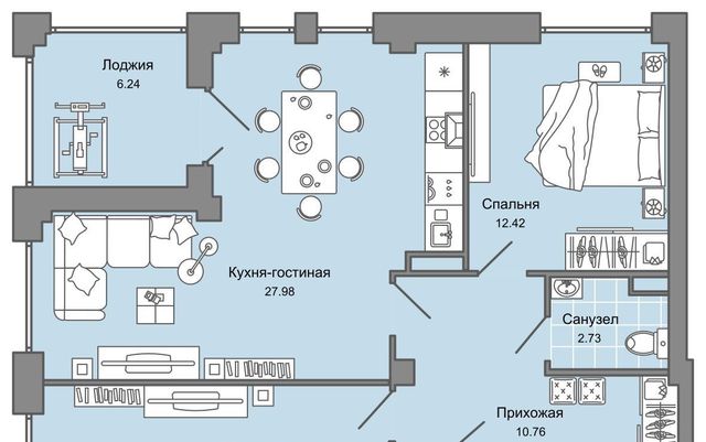 квартира р-н Заволжский Новый Город Центральный кв-л фото