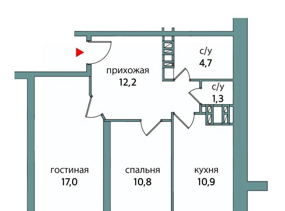 квартира г Самара Гагаринская проезд 4-й 67а фото 1