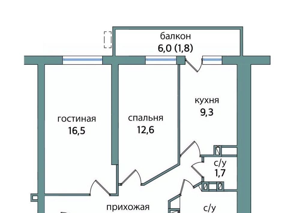 квартира г Самара Гагаринская проезд 4-й 67а фото 1