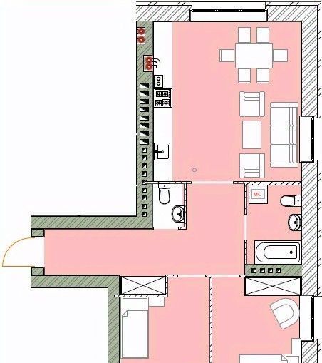 квартира г Ярославль р-н Заволжский ул Шевелюха 128 фото 1
