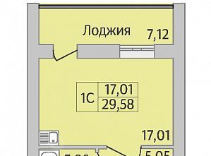 квартира г Новосибирск метро Площадь Гарина-Михайловского ул Юности 7 фото 1