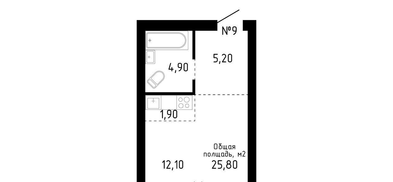 квартира г Барнаул р-н Центральный ул Никитина 10 фото 1
