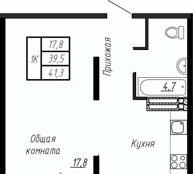 квартира р-н Тосненский п Тельмана ЖК «Сибирь» Тельмановское с/пос, Рыбацкое фото 1