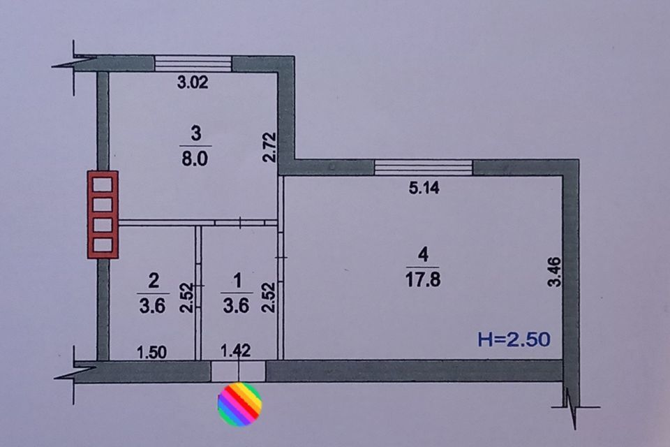 квартира г Урюпинск ул Красногвардейская 11а Урюпинский район фото 2