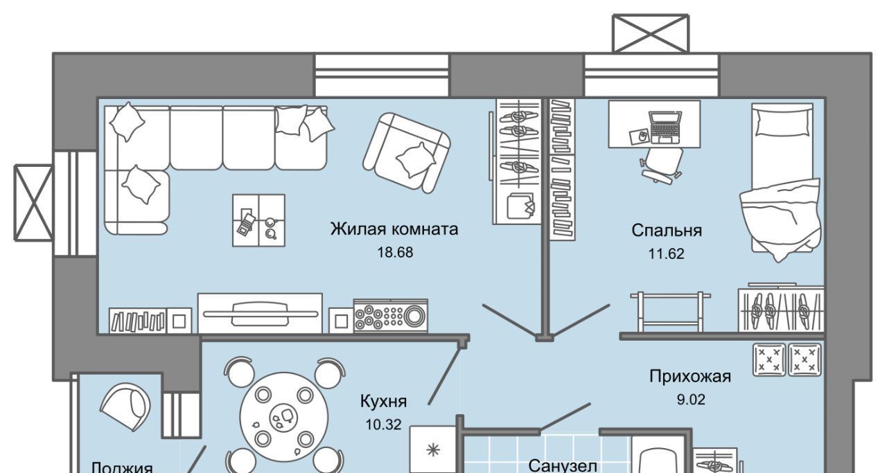 квартира г Ульяновск р-н Заволжский Новый Город ЖК «Дивный сад» 10 7-й кв-л, сад фото 1