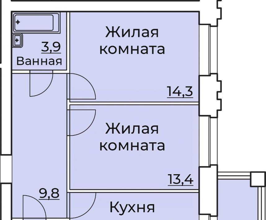 квартира г Чебоксары р-н Московский ул Пирогова 10а фото 1