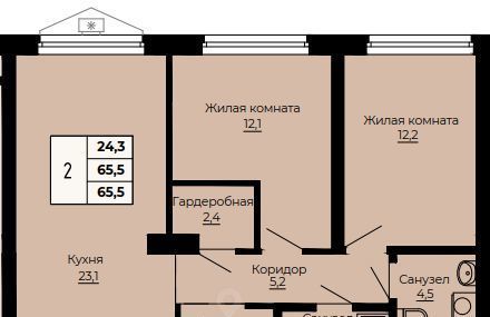 квартира г Екатеринбург Динамо ЖК «Ольховский парк» фото 1