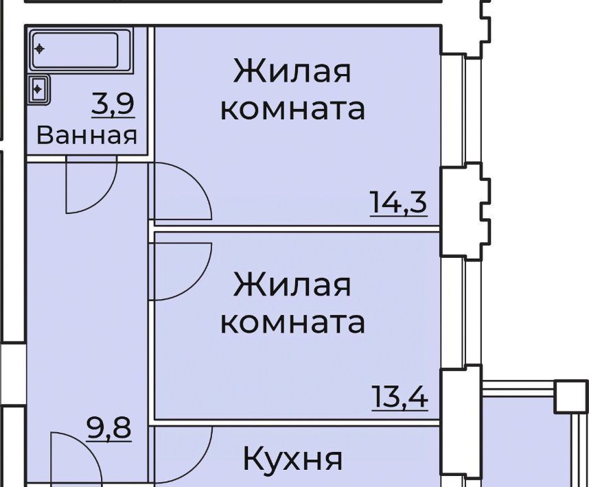 квартира г Чебоксары р-н Московский ул Пирогова 10а фото 1