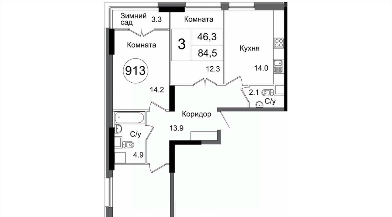 квартира г Москва метро Бульвар Рокоссовского ул Тагильская 4в фото 1