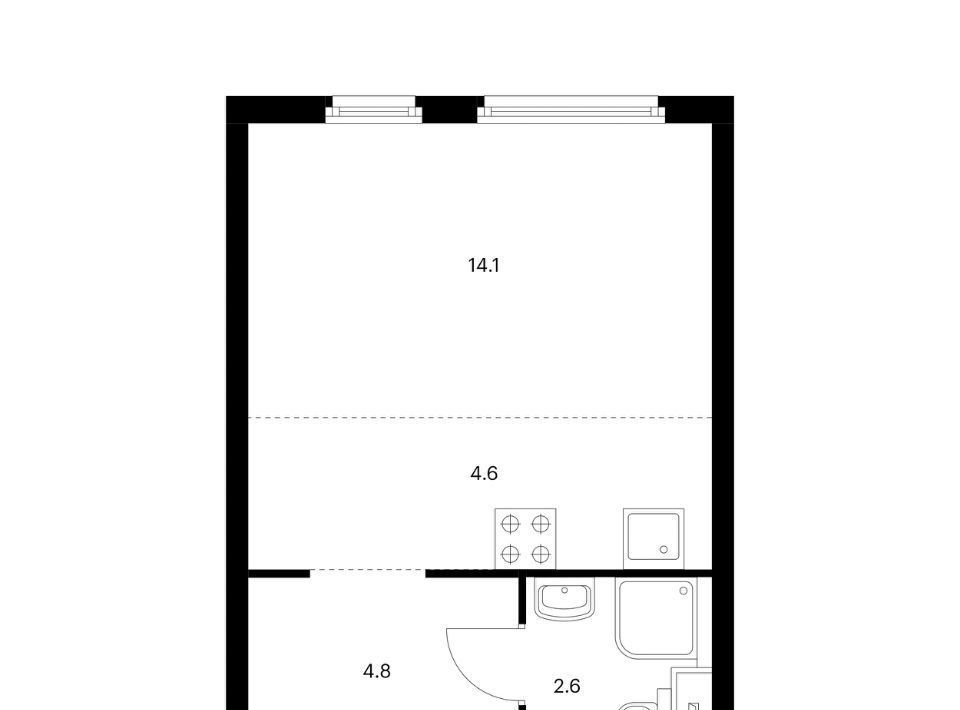 квартира г Москва метро Аминьевская ш Очаковское 5к/4 фото 1