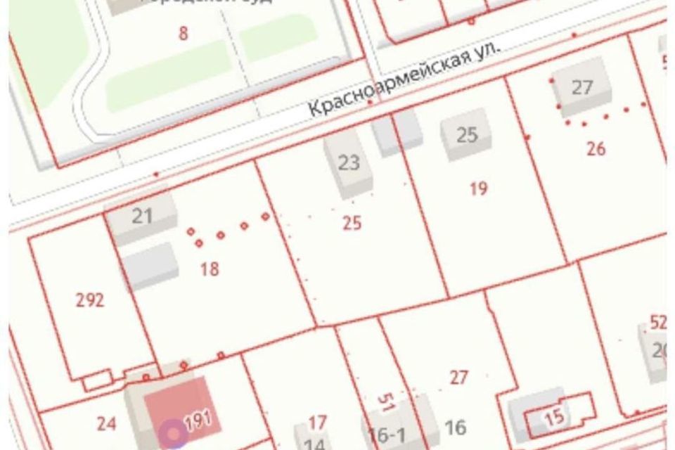 земля г Новоалтайск ул Красноармейская 23 городской округ Новоалтайск фото 1